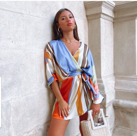 🌻 RESTOCK Zara Striped Jumpsuit dress - Picture 10 of 16